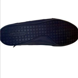 Dark blue Lacoste shoes